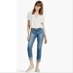 New Lucky Brand Orta Premium Sweet Crop Jeans Size 00/24